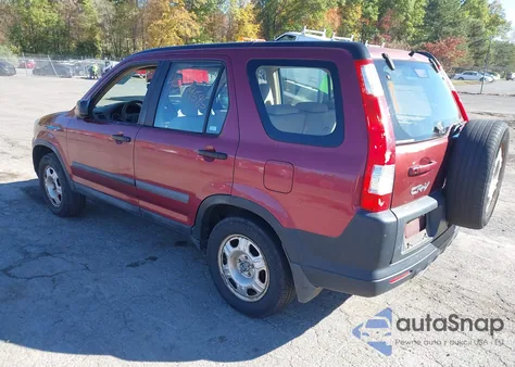2005 Honda Cr-V Lx из США, поврежденный, VIN SHSRD78535U332987